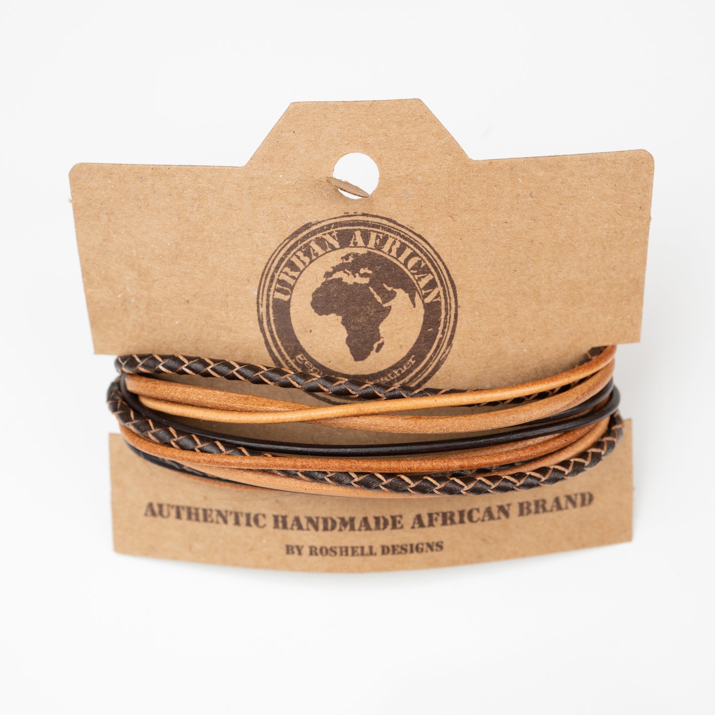 URBAN TAN MULTI WRAP BRACELET