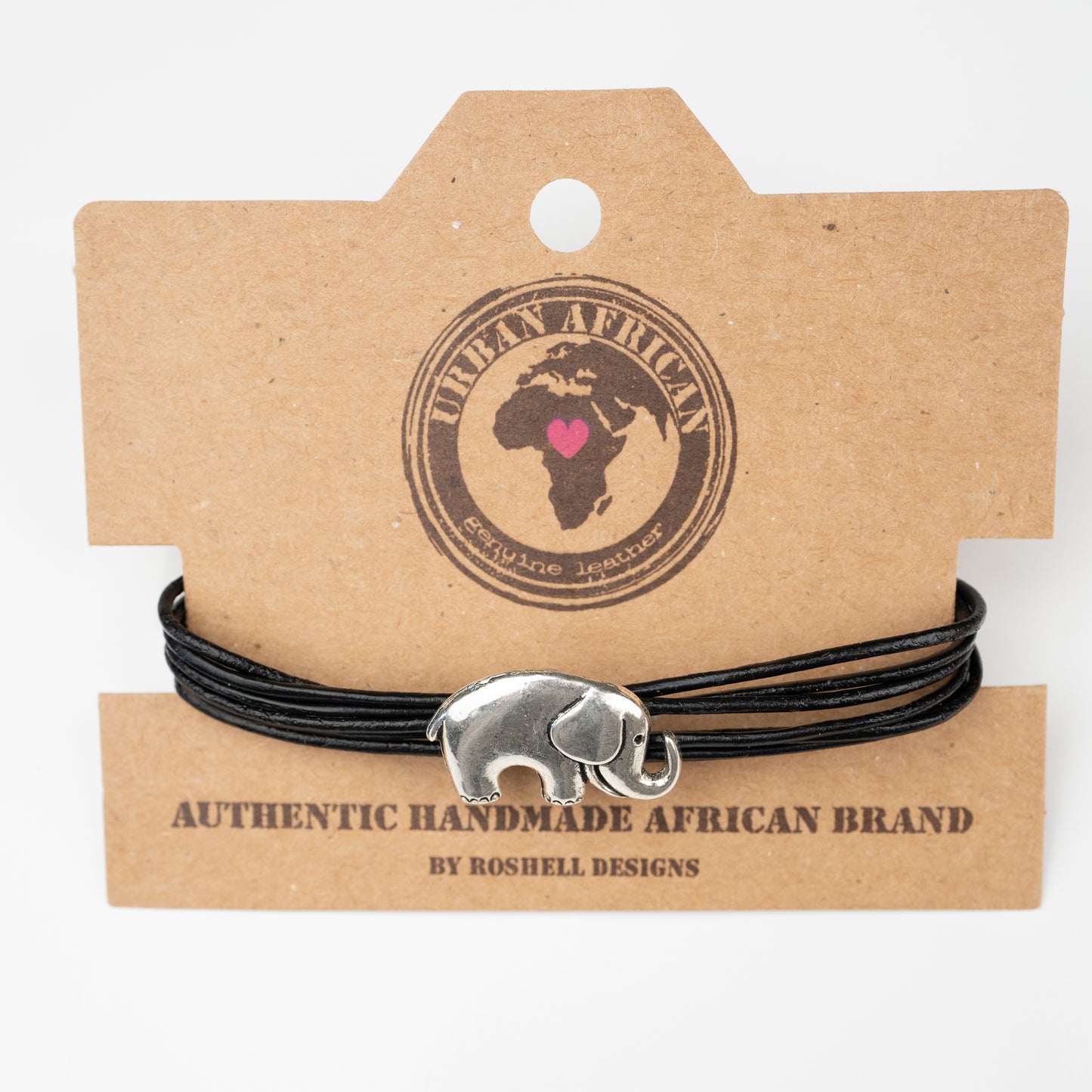 URBAN BLACK ELEPHANT BRACELET