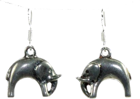 Thanda Elephant Pendant Earrings