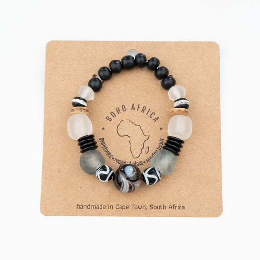 BOHO BLACK MIX BRACELET