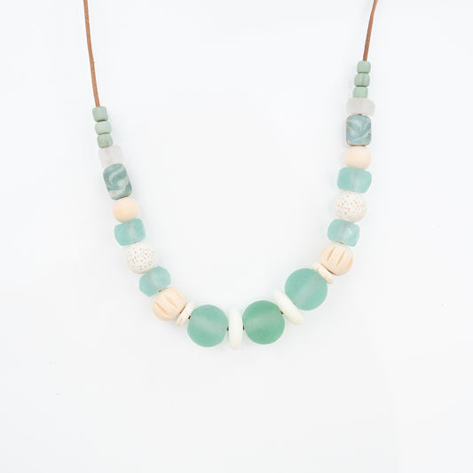 BOHO TEAL NECKLACE