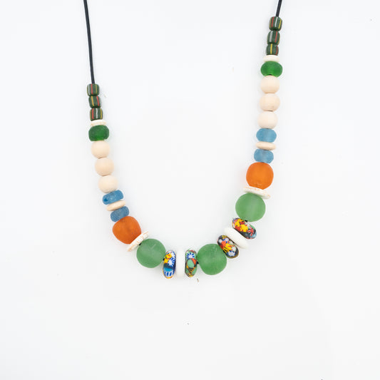 BOHO RESORT GREEN NECKLACE