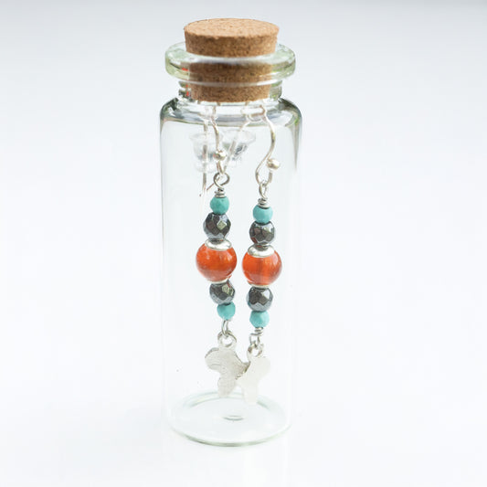 BOTTLED TURQUOISE AFRICA - SILVER