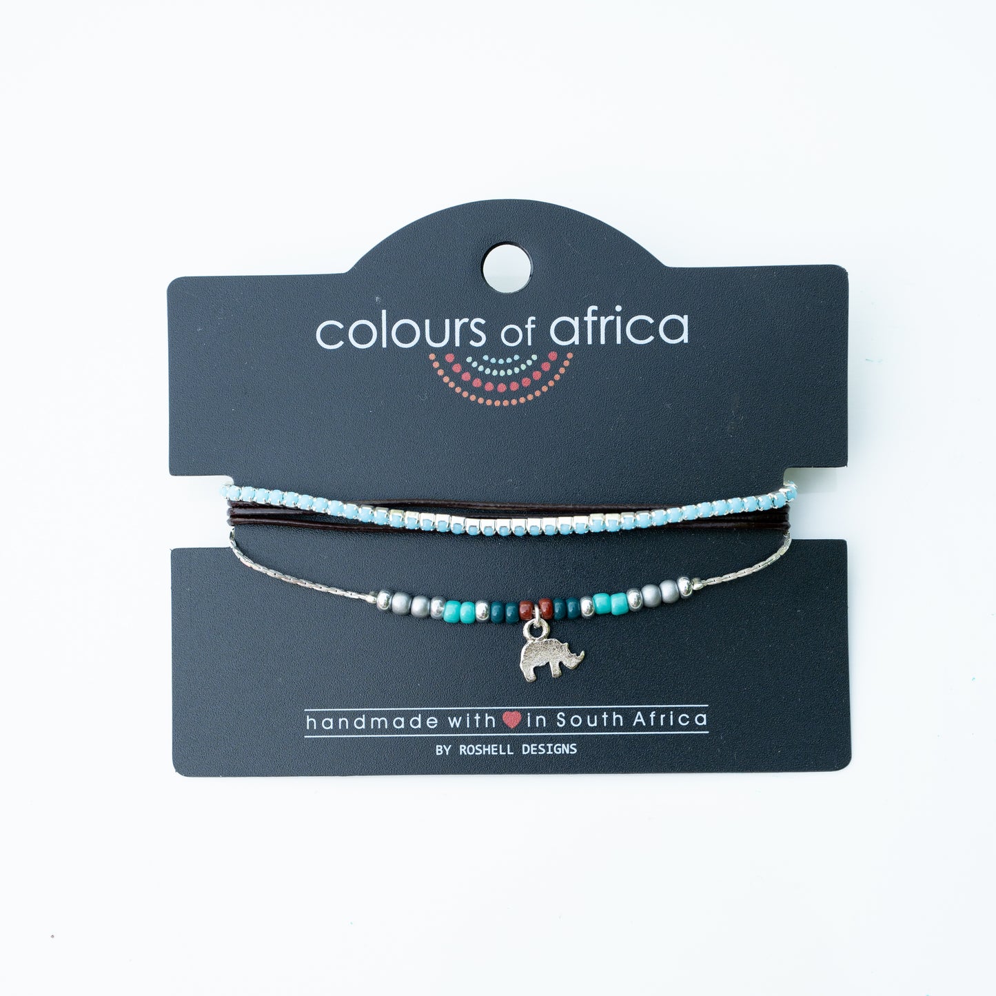 COLOURS CHAIN BRACELET - TURQUOISE