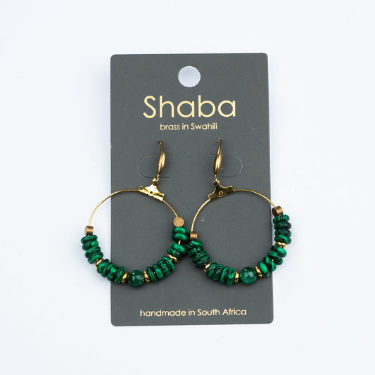 Shaba Malachite Hoop