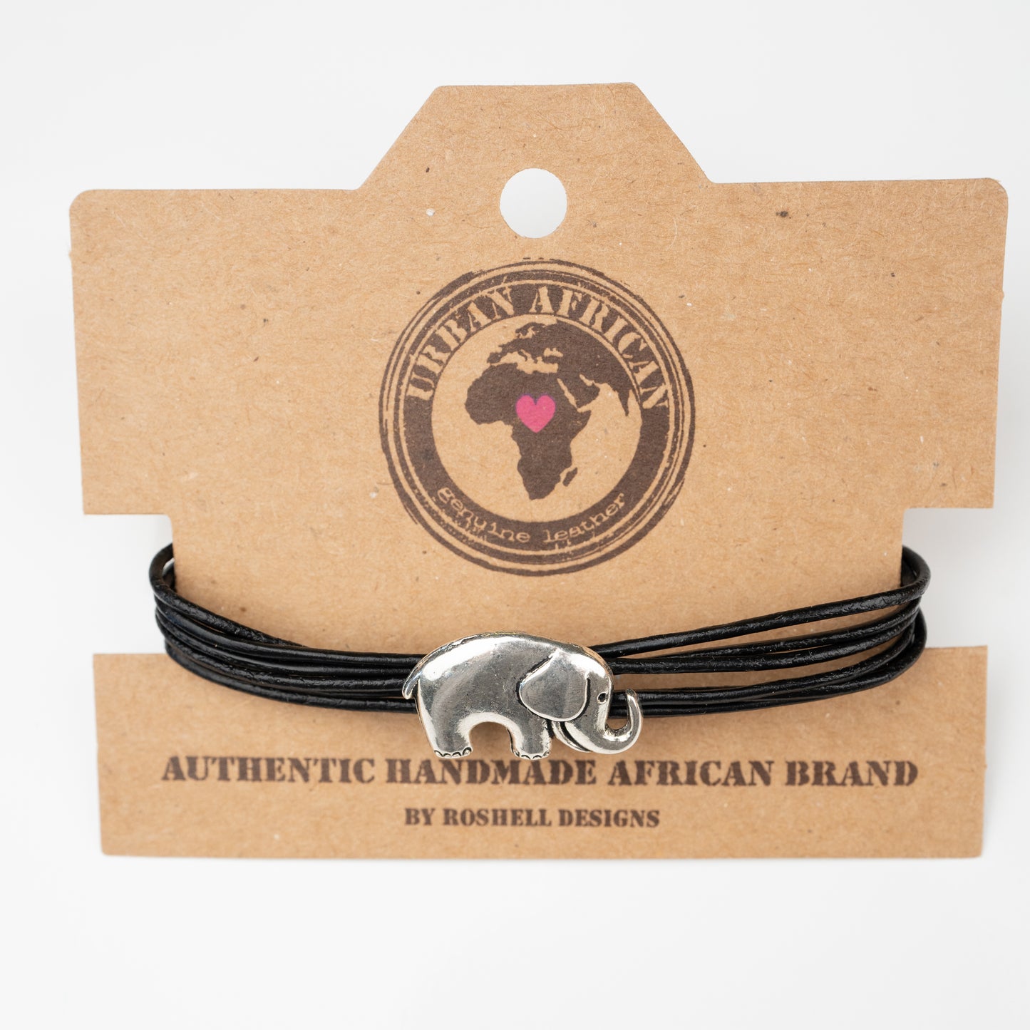 URBAN BLACK ELEPHANT BRACELET