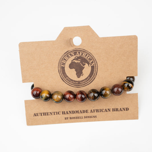 URBAN MIX TIGERS EYE STONE BRACELET