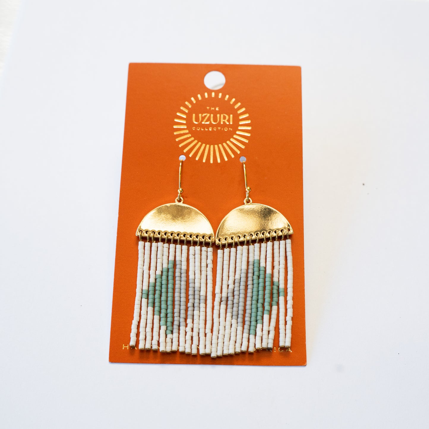 UZURI FRINGE - SAGE GREEN