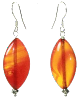 Thanda Carnelian Drop Earring